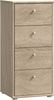 Kommode >TEMPRA2< 4 Schubladen, in Sonoma Eiche - 38,6x85,5x34,8cm (BxHxT) Bild 4