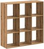 vidaXL Bücherregal Artisan-Eiche 102x32x102 cm Holzwerkstoff 852824 Bild 5