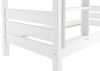ERST-HOLZ Etagenbett Extra stabiles Etagenbett aus Kiefer in weiß 100x200 cm Nische 100 Bild 2