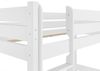 ERST-HOLZ Etagenbett Extra stabiles Etagenbett aus Kiefer in weiß 100x200 cm Nische 100 Bild 3
