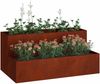 vidaXL Garten-Pflanzgefäß Rostig 100 x 60 x 45 cm Wetterfeststahl 865875 Bild 3