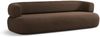 Micadoni Sofa Jenny 4-Sitzer Samt Salvador Schokolade Bild 3