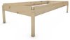 Stapelbett "Horst" 80 x 190 cm 44 cm Zirbe Holzbett Gästebett Massivholzbett Bild 3