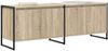 vidaXL TV-Schränk Sonoma 140 x 36 x 49,5 cm Holzwerkstoff 886511 Bild 3