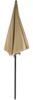 VCM Sonnenschirm rund 917584 Taupe H. 190 x 180 x T. 180 cm Bild 3