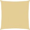 vidaXL Sonnensegel Sandfarbe 2,5x2,5 m 100% Polyester Oxford 4000409 Bild 2
