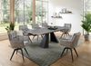 Armlehnstuhl >Alani< (2er Set) in silber - 64x89x65,5 (BxHxT) Bild 3