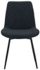 Stuhl Amalia / Amara, Mikrofaser, Stoff, Anthrazit, 61 x 85 x 51 cm Bild 2