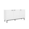 HOME DELUXE Sideboard NYLA Weiß - 154 x 73 cm Bild 5