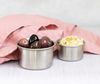 LEKKABOX Lunchbox Dipper, 2er Set - Mini Kleine Edelstahl Soßen Dressing Behälter, Auslaufsicher, sogar bei flüssigen Dressings Bild 4