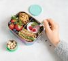 LEKKABOX Lunchbox Dipper, 2er Set - Mini Kleine Edelstahl Soßen Dressing Behälter, Auslaufsicher, sogar bei flüssigen Dressings Bild 2