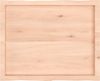 vidaXL Tischplatte 80x60x(2-4) cm Massivholz Unbehandelt Baumkante 363879 Bild 5