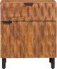 vidaXL Nachttisch Braun 50 x 33 x 60 cm Massivholz Mango 4017908 Bild 3