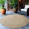 Ayyildiz Teppiche Outdoorteppich GIZA 1410, rund, Höhe: 3 mm, In- und Outdoor, Wetterfest, Wasserabweisend, robust Bild 2