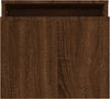 Couchtisch-Set, Sofatisch Braun Eichen-Optik 100x48x40 cm Holzwerkstoff Bild 5