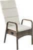 TrendLine Dining Sessel Linz Move inkl. Auflage Braun Beige Stuhl Garten Möbel Bild 2