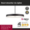 Paulmann 96777 LED Pendelleuchte Smart Home Zigbee Hildor Schwarz matt 2700K Bild 3