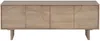 Vente-unique - BERLAMA TV unit Holz, PlatteHolz, Platte Beige - B 40 cm x H 60 cm x L 160 cm Bild 2