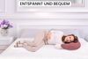 Amilian Stillkissen - Lagerungskissen - Schwangerschaftskissen mit Füllung und Bezug, Stillmond - Stillhörnchen - pregnancy pillow, für Mütter und Babys Bild 4