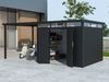 Metall Gerätehaus Style 7,56 m² Spar-Set-1 Anthrazit Bild 2