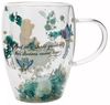 Disney Glas Designer 3D Glas Cinderella Pastell mit echten Blumen & effekt, 1-tlg. Bild 3