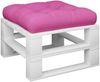 vidaXL Palettenkissen Rosa 60x60x12 cm Stoff 360467 Bild 3