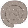 Totsy Baby Nestchenschlange XXL Bettschlange 400 cm Beige mit Sternen Bild 5