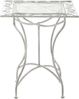 CLP Gartentisch Asina quadratisch 60x60 cm Beistelltisch im Jugendstil,antik weiß Bild 4