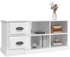 vidaXL TV-Schrank Hochglanz-Weiß 102x35,5x47,5 cm Holzwerkstoff 816178 Bild 4