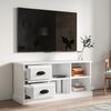 vidaXL TV-Schrank Hochglanz-Weiß 102x35,5x47,5 cm Holzwerkstoff 816178 Bild 3