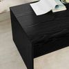 vidaXL Couchtisch Schwarz Eichen-Optik 80 x 50 x 40 cm Holzwerkstoff 8000277 Bild 4