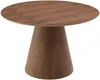 Vente-unique - ANTALIZA Esstisch Holz, Platte Braun - B 120 cm x H 75,5 cm x L 120 cm Bild 3