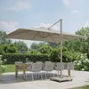 Platinum Sonnenschirm rechteckig 4x3 m Challenger T¹ Premium | hinten kippbar Bild 3