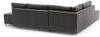 Eckschlafsofa, 'Manama', 85 x 206 x 280, Anthrazit Bild 2