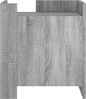 vidaXL Nachttisch Grau Sonoma 45x50x50 cm Holzwerkstoff 848302 Bild 4