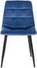 Esszimmerstuhl VOUL - Blau, Samt Gesteppter Polsterstuhl Küchenstuhl mit Bodenschonern Esszimmerstühle Stuhl Küche Bild 2