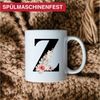 Giftandprint Tasse personalisiert mit Anfangsbuchstabe Monogramm Geburtstag Geschenk Frau, Geschenke für Frauen, Spülmaschinengeeignet, Mit Geschenkbox Bild 4
