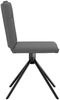 vidaXL Esszimmerstühle 6 Stk. Dunkelgrau Stoff 3315603 Bild 5