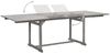 Garten-Esstisch VEGO Grau (160-240)x100x75 cm Massivholz Akazie Eckig | Gartentisch Holz klappbar Outdoortisch Terrassentisch verstellbar Bild 5