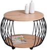 Couchtisch >Frechen< in Artisaneiche aus MDF - 60x47x60cm (BxHxT) Bild 3