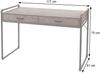 Schreibtisch HWC-F58 3D-Struktur braun Wildeiche-Optik Bild 3