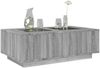 vidaXL Couchtisch mit Infinity-LED Grau Sonoma 116x69x40 cm 3284061 Bild 5