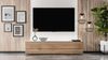 AX LIVING Zivolli TV-Board 160 cm Weiß mit Wotan Lamellenfront Bild 2