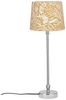 PR Home 71001-2048 Tischleuchte Liam silber Stoffschirm gelb 59cm Bild 1