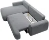 Vente-unique - MONELIA Sofa Stoff Grau - B 167 cm x H 81 cm x L 270 cm Bild 5