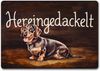 speecheese Fußmatte Hereingedackelt Fußmatte in 35x50 cm ohne Rand mit Dackel Bild 5