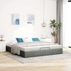 vidaXL Ottoman-Bett ohne Matratze Dunkelgrau 180x200 cm Stoff 3310897 Bild 3