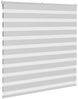 vidaXL Doppelrollo Hellgrau 145x150 cm Stoffbreite 140,9 cm Polyester 4014452 Bild 3