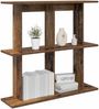 vidaXL Wandregal Wandhalterung Altholz 100 x 20 x 75 cm Holzwerkstoff 8012090 Bild 2