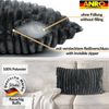 Kisska Dekokissen Kissenhülle LILLI BIG CORD Velour Zierkissen Ambiente Dekorieren, Kissenüberzug ohne Füllung BIG-Cord UNI 50x30cm Einfarbig Grau Bild 2